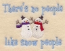 snow people