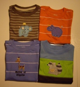 Four Toddler T's